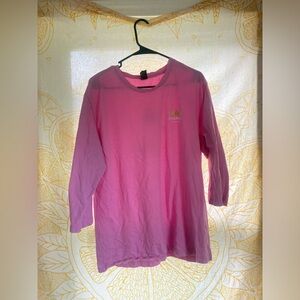 Chanel Long Sleeve Shirt Pink